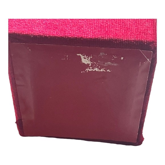 Vtg 2000 Fannie May Candy Christmas Ornament Ball in Velvet Box Snowman Gifts - Picture 9 of 9